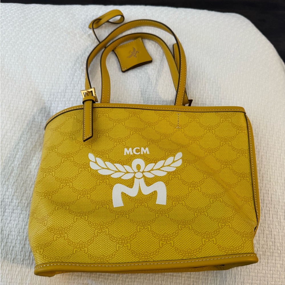 MCM Mustard Yellow Tote Bag - Never worn